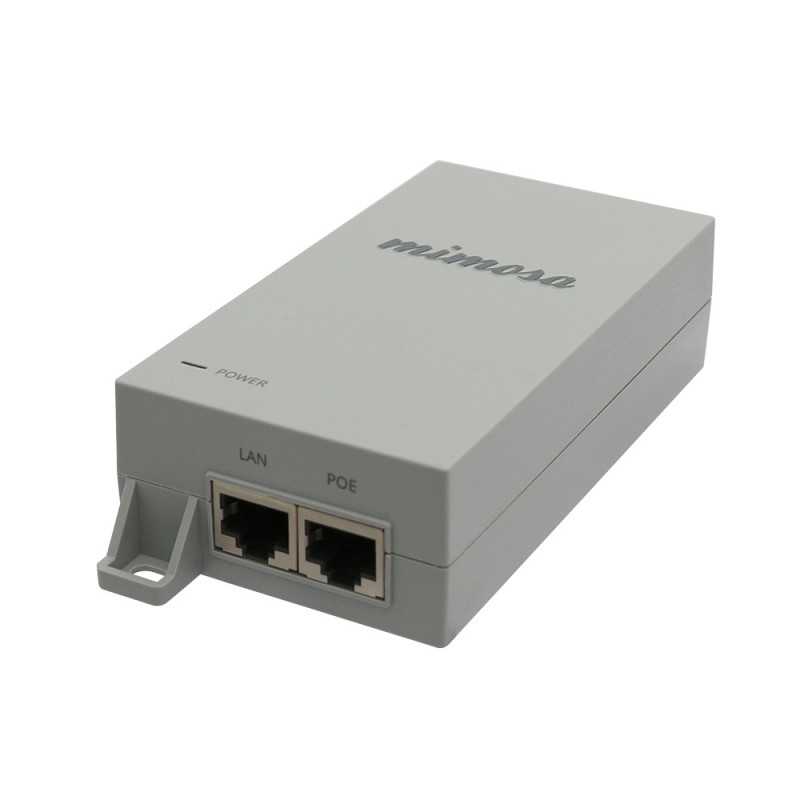 Mimosa Gigabit PoE Enjektörü (50 V), 50V 1.2A