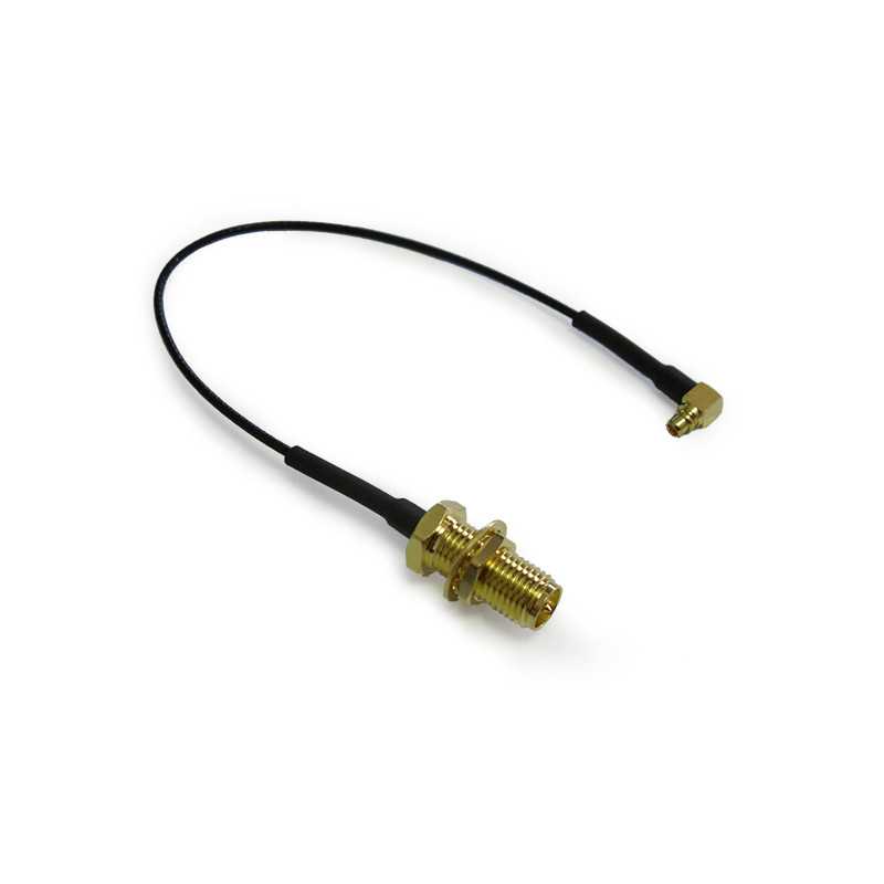 Pigtail RF Elements MMCX-SMABH-15, 150mm