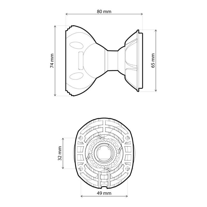 Supporto di Montaggio RF Elements NanoBracket per Ubiquiti NBE-M5-16 - Immagine 3