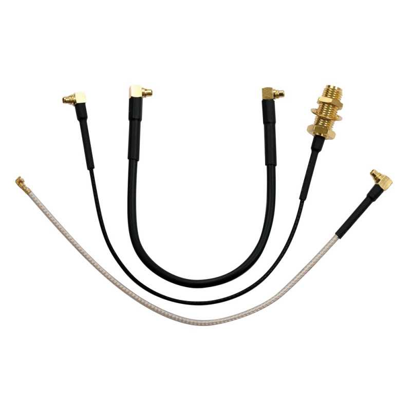 RF Elements RSMAUFL | Pigtail | SMA-RP - U.FL (IPAX), 140 mm