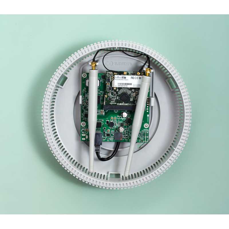 Involucro RF Elements StationBox InSpot, interno, montaggio a parete o soffitto, include 2x antenna 2,4GHz, 2dBi MMCX - Immagine 2