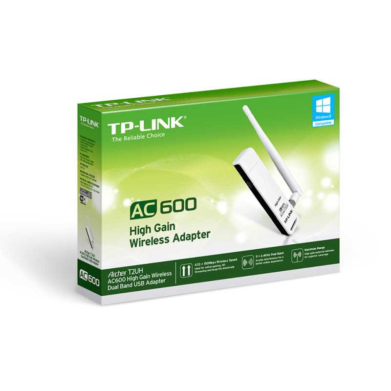 TP-Link Archer T2UH | WiFi USB Adapter | AC600, Dual Band, 3dBi - Imagen 2