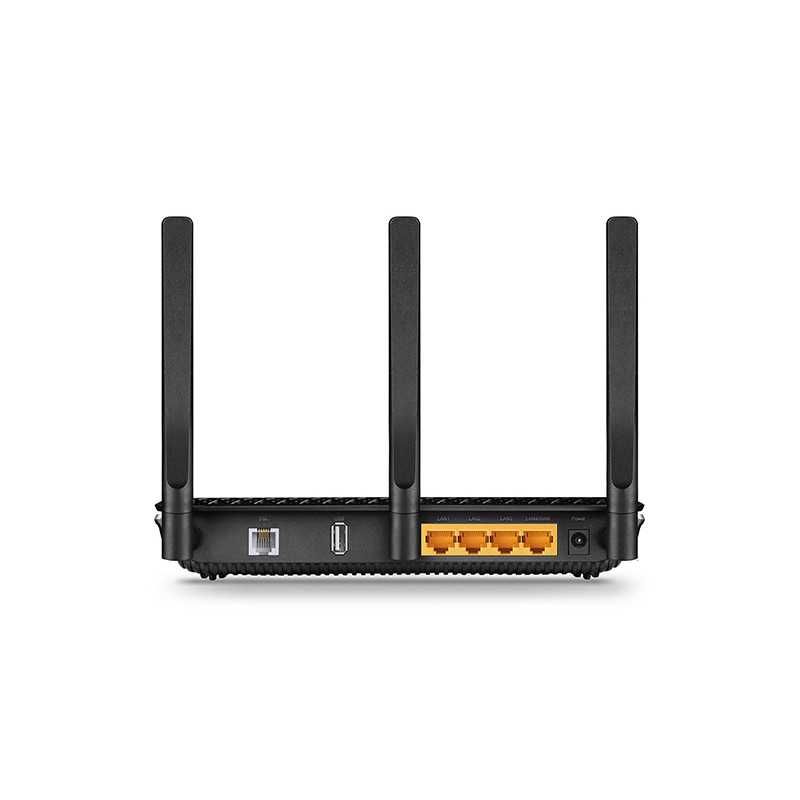 TP-Link Archer VR600 | Router WiFi | AC1600, VDSL/ADSL, Dual Band, 4x RJ45 1000Mb/s, 1x RJ11, 1x USB - Zdjęcie 2
