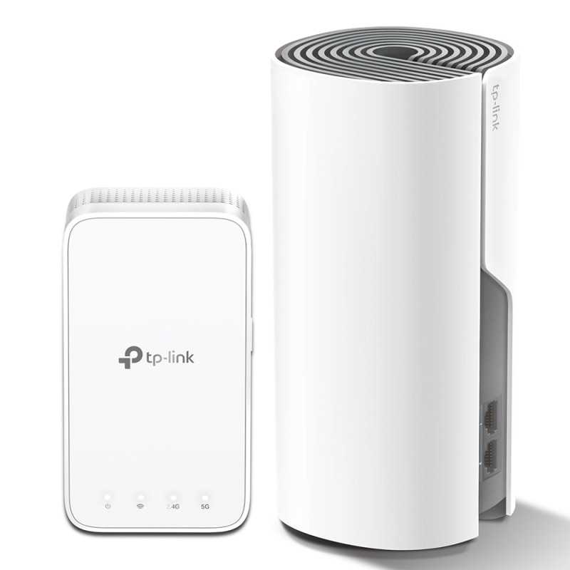 Роутер WiFi TP-Link Deco E3, AC1200, Дуальная полоса, Mesh, RJ45 100Mb/s - Изображение 2
