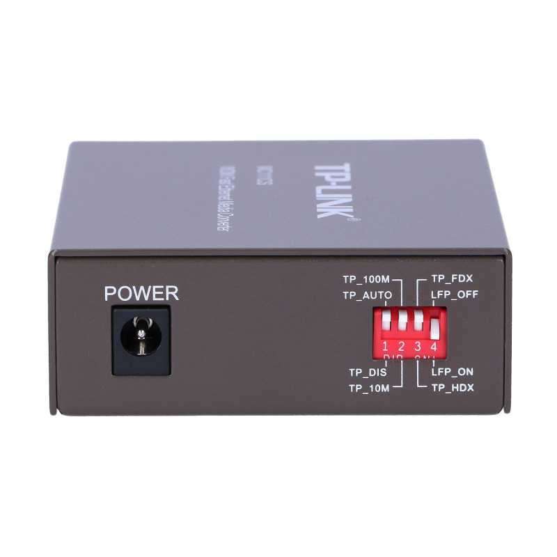 TP-Link MC111CS | Convertidor de medios | 1x SC / UPC, 1x RJ45 100Mb / s, 1550 / 1310nm, modo único - Imagem 3