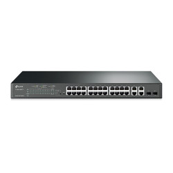 TP-Link T1500-28PCT | Switch | 24x RJ45 100Mb/s, 4x RJ45...