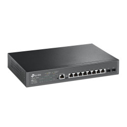 TP-Link T2500G-10MPS | Switch | 8x RJ45 1000Mb/s PoE+, 2x SFP, Rack, Managed - Image 2