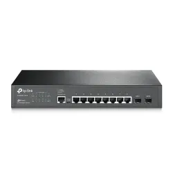 TP-Link T2500G-10TS | Switch | 8x RJ45 1000Mb/s, 2x SFP,...