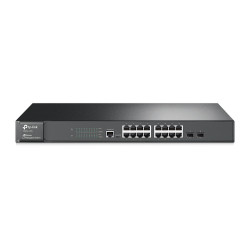 Switch TP-Link T2600G-18TS, 16x RJ45 1000Mb/s, 2x SFP,...