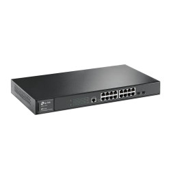 TP-Link T2600G-18TS | Switch | 16x RJ45 1000Mb/s, 2x SFP, Gerenciado - Imagem 2