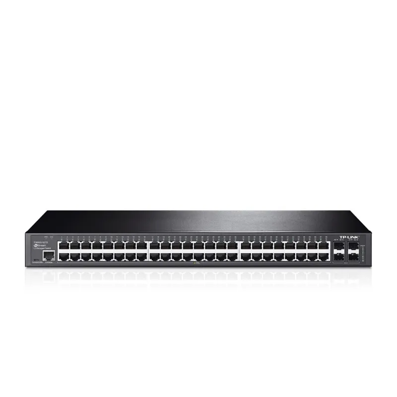 Switch TP-Link T2600G-52TS (TL-SG3452), 48x RJ45 1000Mb/s, 4x SFP, Gestito