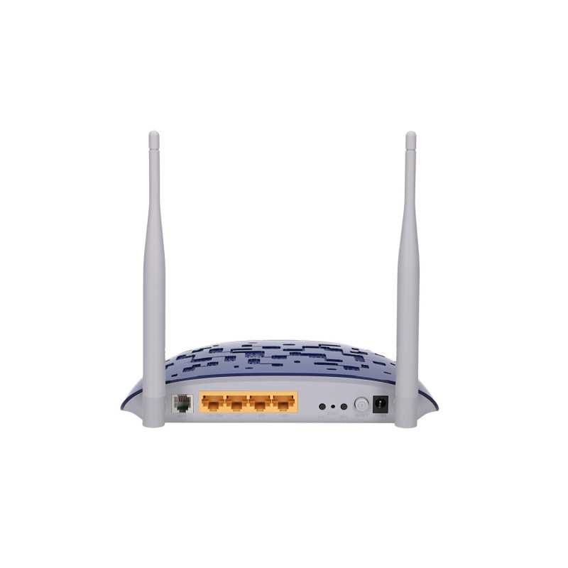 TP-Link TD-W8960N WiFi Router, N300, ADSL2+, 4x RJ45 100Mb/s, 1x RJ11 - Görsel 2