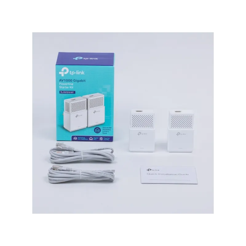 Гигабитные сетевые адаптеры TP-Link TL-PA7010 KIT Powerline, RJ45 1000Mb/s - Изображение 4