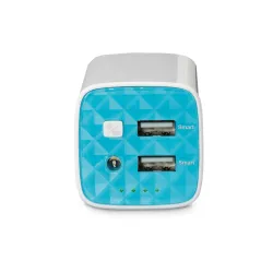 Power Bank TP-Link TL-PB10400, Портативное Зарядное Устройство, 10400mAh, 3x USB, Светодиодный Фонарик - Изображение 2