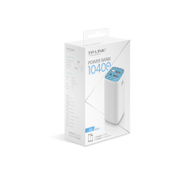 TP-Link TL-PB10400 | Power Bank | Powerbank, 10400mAh, 3x USB, LED Flashlight - Image 3