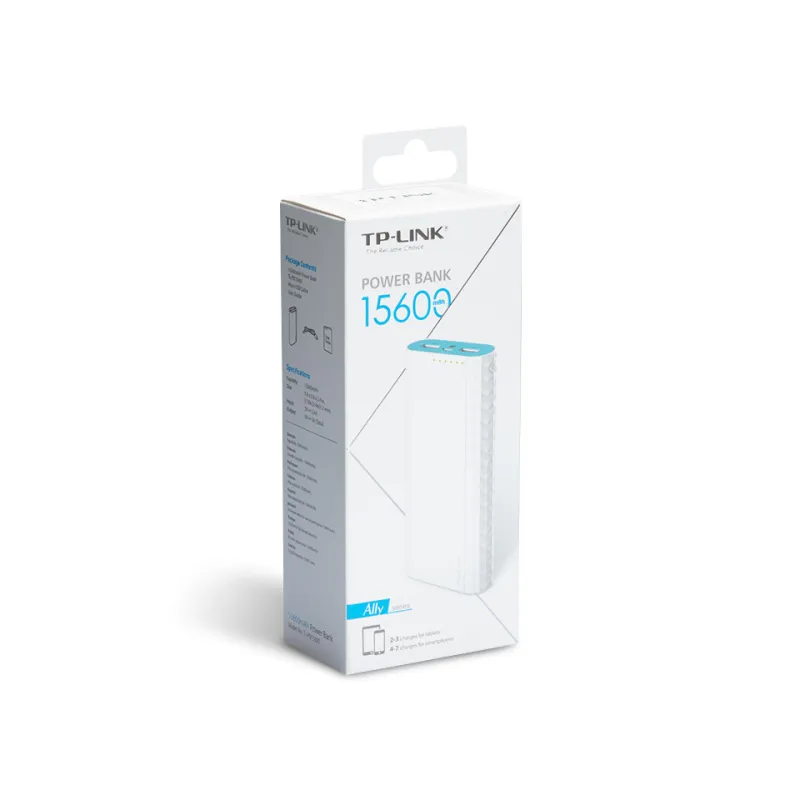 TP-Link TL-PB15600 | Power Bank | Powerbank, 15600mAh, 3x USB, Latarka LED - Zdjęcie 3