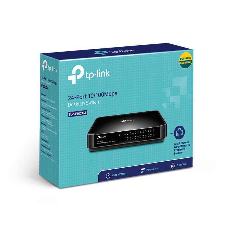 TP-Link TL-SF1024M | Switch | 24x RJ45 100Mb/s, Desktop - Imagen 3