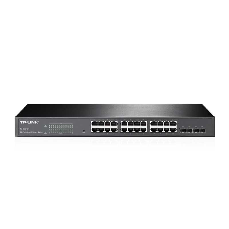 TP-Link TL-SG2424 | Switch | 24x RJ45 1000Mb / s, 4x SFP, Rack, Gerenciado