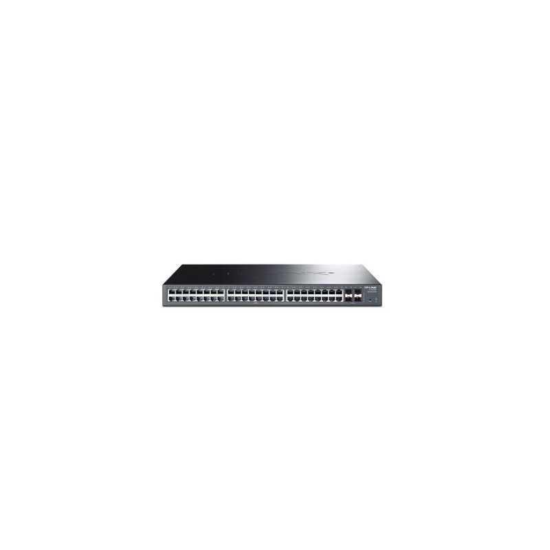Switch TP-Link TL-SG2452, 48x RJ45 1000Mb/s, 4x SFP, Rack, Gestito