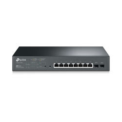 Коммутатор TP-Link TL-T1500G-10MPS, 8x RJ45 1000Mb/s, 2x...