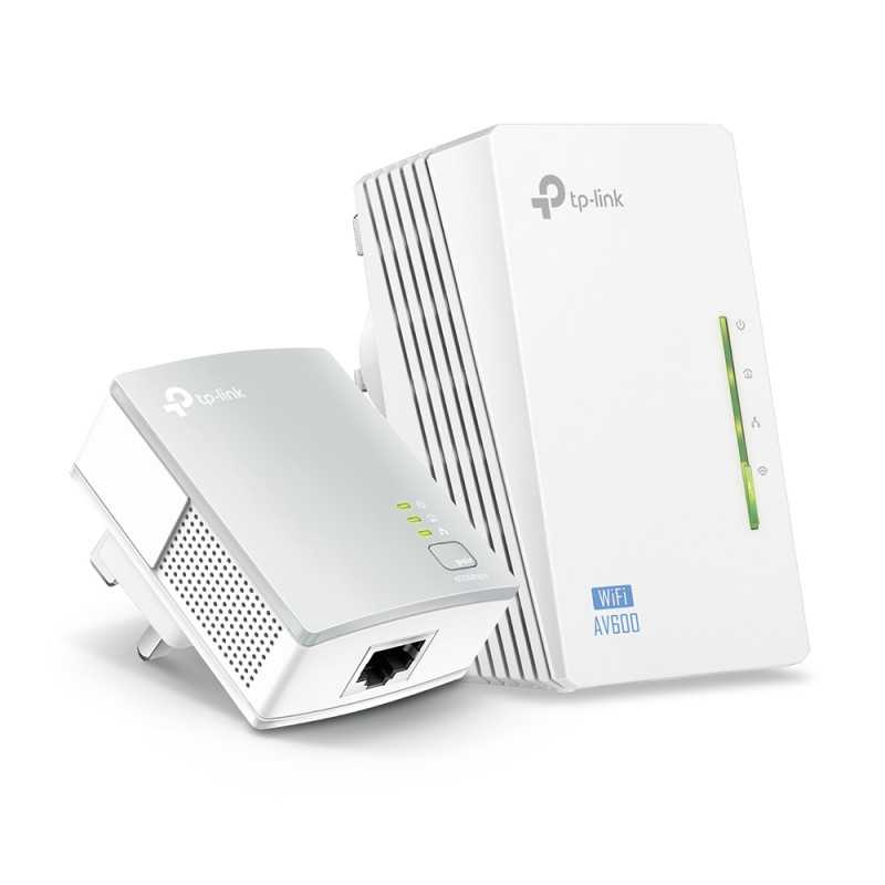 TP-Link TL-WPA4220 KIT | Power Line | N300, 2,4GHz, AV600, 2x RJ45 100Mb/s, Two adapters