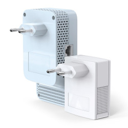 Kit Powerline TP-Link TL-WPA7517, AC750, Banda Dupla, AV1000, RJ45 100Mb/s - Imagem 2