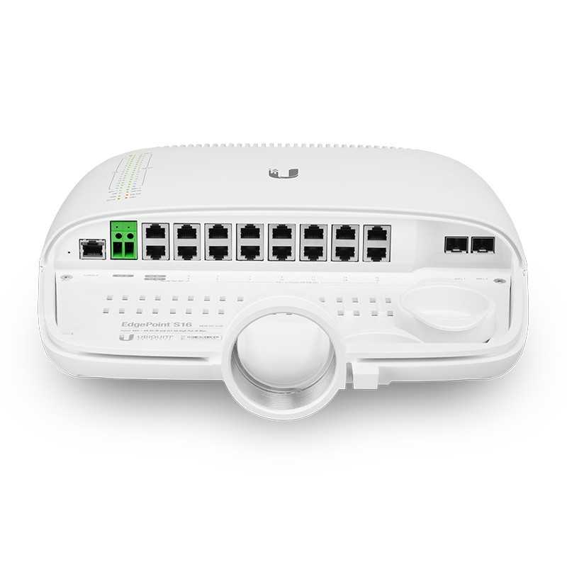 Ubiquiti EP-S16 | Switch | EdgeMAX EDGEPOINT, 16x RJ45 1000Mb/s, 2x SFP+ - Imagem 4