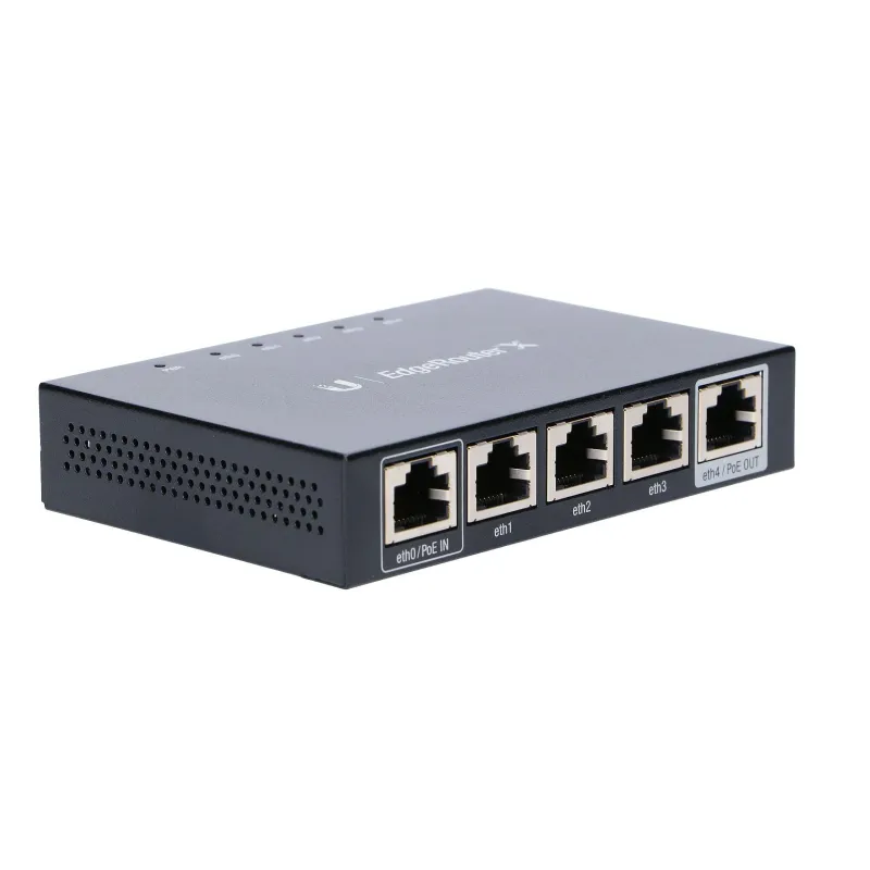 Ubiquiti ER-X | Router | EdgeMAX EdgeRouter, 5x RJ45 1000Mb/s, 1x PoE Passthrough - Zdjęcie 5