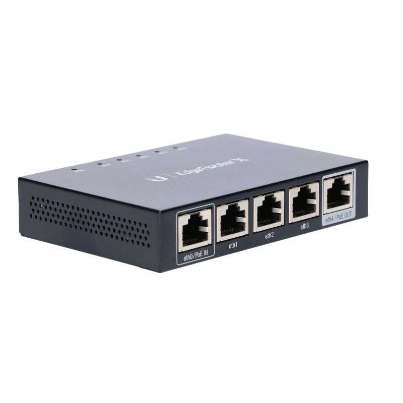 Ubiquiti ER-X Yönlendirici, EdgeMAX EdgeRouter, 5x RJ45 1000Mb/s, 1x PoE Passthrough - Görsel 5
