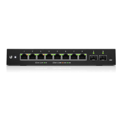 Ubiquiti Switch ES-10XP, EdgeMAX EdgeSwitch, 8x RJ45 1000Mb/s PoE, 2x SFP - Görsel 3