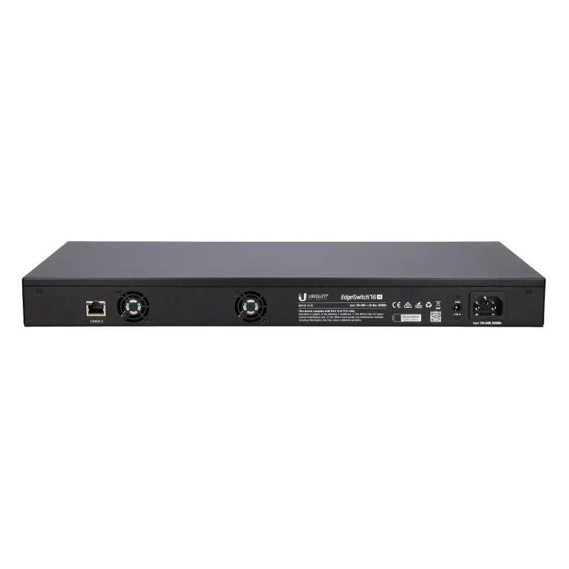 Ubiquiti ES-16-XG | Schalter | EdgeMAX EdgeSwitch 12x SFP+, 4x RJ45 10Gb/s, verwalteter Aggregationsschalter - Bild 2