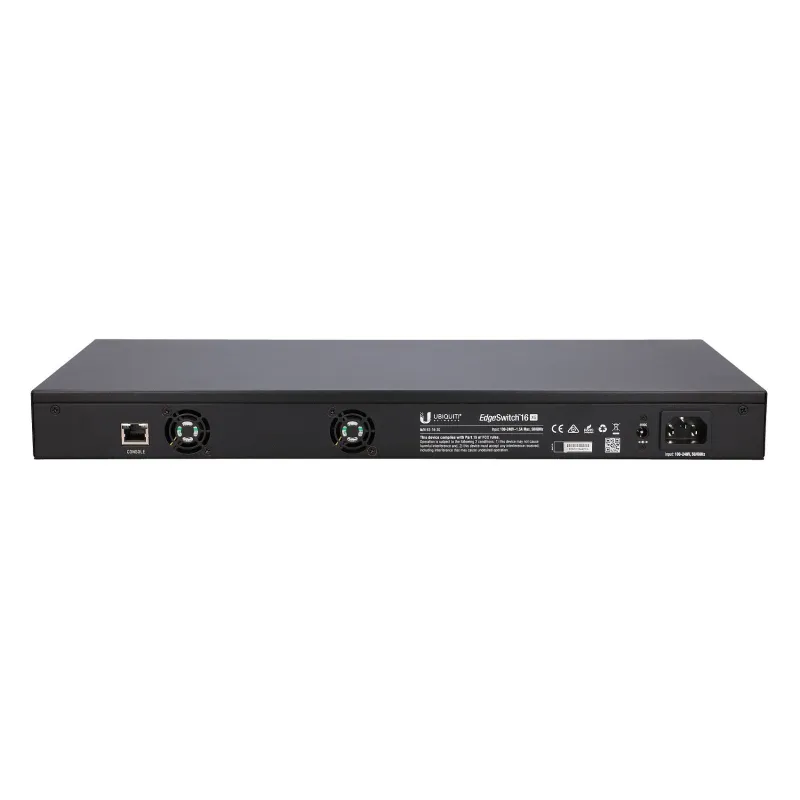 Ubiquiti ES-16-XG | Switch | EdgeMAX EdgeSwitch 12x SFP +, 4x RJ45 10 Gb / s, switch de agregaçao gerenciado - Imagem 2
