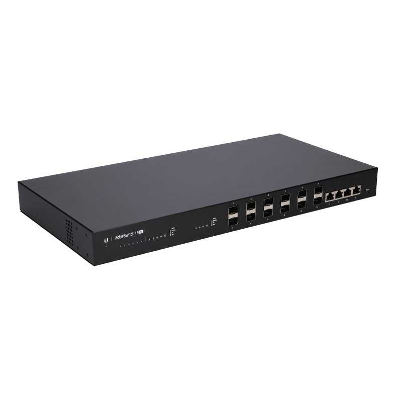 Ubiquiti ES-16-XG | Switch | EdgeMAX EdgeSwitch 12x SFP+, 4x RJ45 10Gb/s, Managed Aggregation Switch - Immagine 5