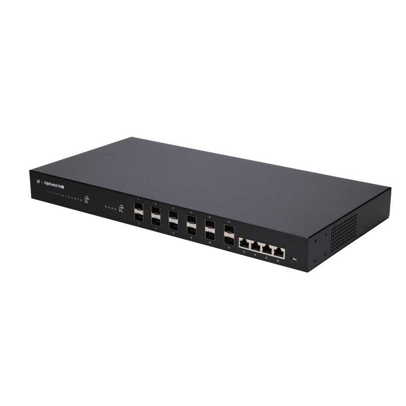 Ubiquiti ES-16-XG | Switch | EdgeMAX EdgeSwitch 12x SFP+, 4x RJ45 10Gb/s, Řízený, Agregační - Obrázek 6