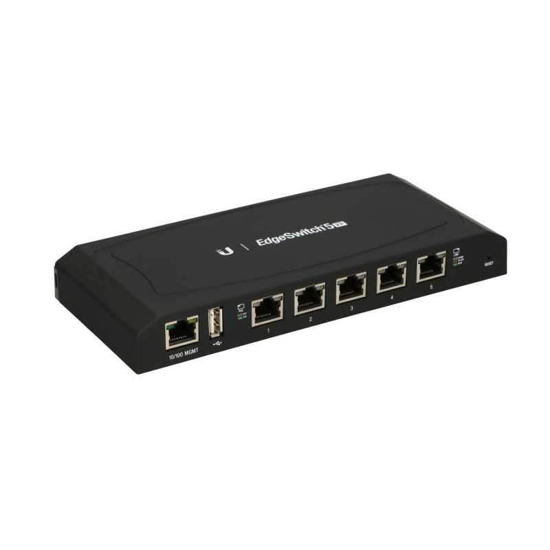 Ubiquiti ES-5XP | Switch | EdgeSwitch, 5x RJ45 1000Mb/s PoE, 60W - Imagen 5