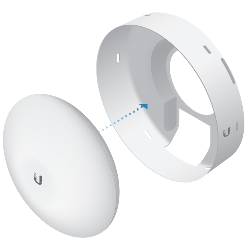 Ubiquiti ISO-BEAM-16 | Isolatore | dedicato a nanobeam 16 - Immagine 2