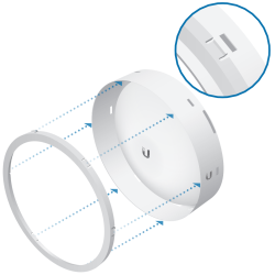 Ubiquiti ISO-BEAM-16 | Isolador | para nanobeam 16 - Imagem 3
