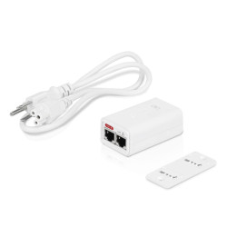 Ubiquiti POE-24-7W-G-WH | PoE Power supply | 24V, 0,3A, 7W, Gigabit, White - Image 2