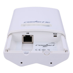 Ubiquiti RocketM2 | Stacja bazowa | 2,4GHz, 1x RJ45 100Mb/s, 2x RP-SMA - Zdjęcie 3