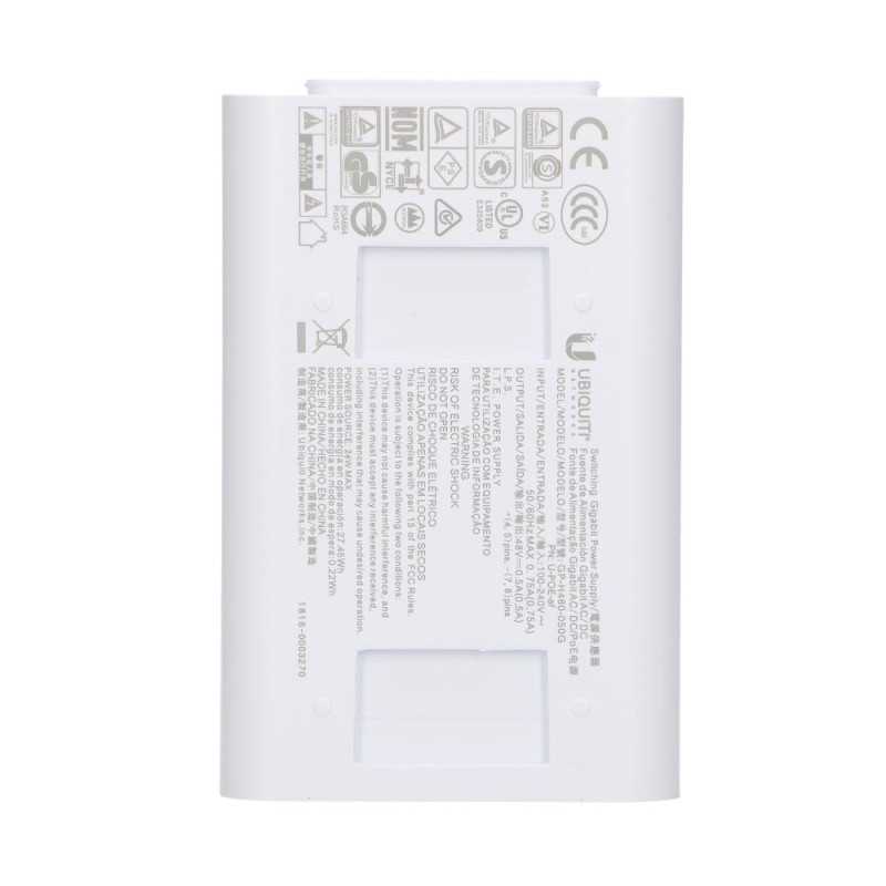 Ubiquiti U-POE-AF | PoE-Injektor | 2x RJ45 - Bild 2