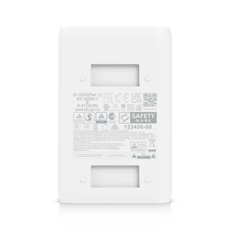 Injector PoE Ubiquiti U-PoE-AT, 30W PoE+ (802.3at) - Imagen 7