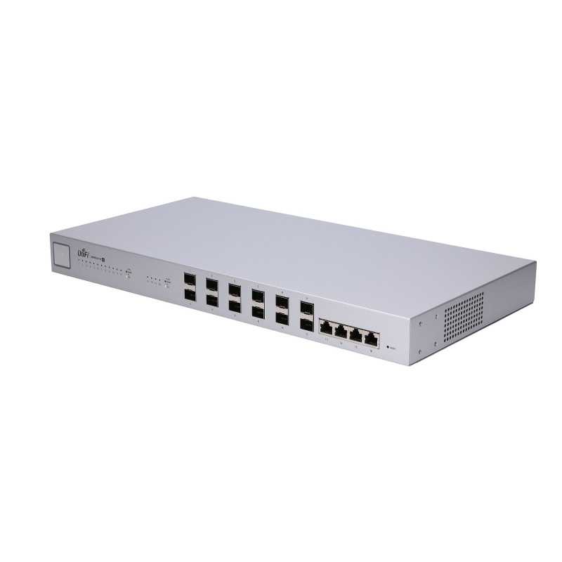 Ubiquiti US-16-XG | Switch | UniFi, 12x SFP+, 4x RJ45 10Gb/s, řízený, Agregační - Obrázek 4