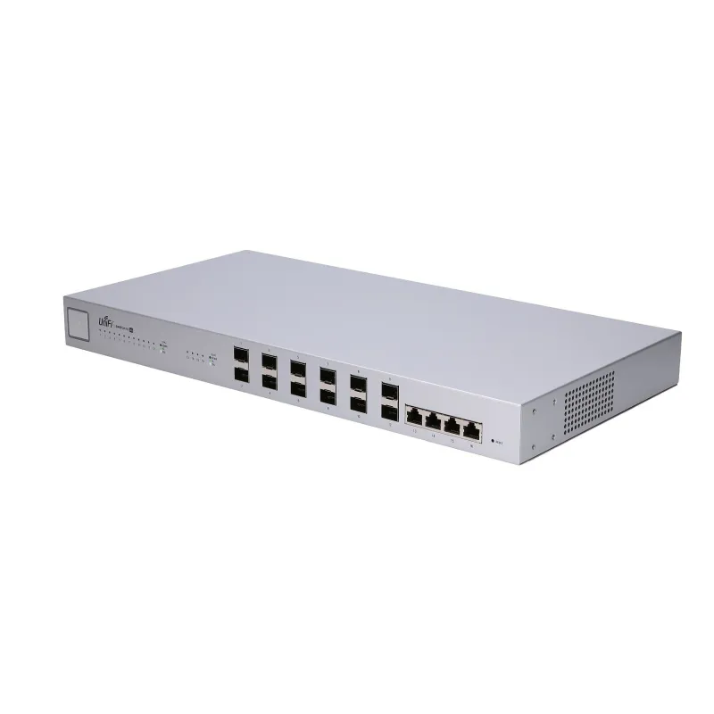 Ubiquiti US-16-XG | Switch | UniFi, 12x SFP+, 4x RJ45 10Gb/s, Zarządzany, Agregacyjny - Zdjęcie 4