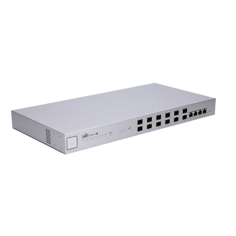 Ubiquiti US-16-XG | Switch | UniFi, 12x SFP+, 4x RJ45 10Gb/s, Managed Aggregation Switch - Imagen 5