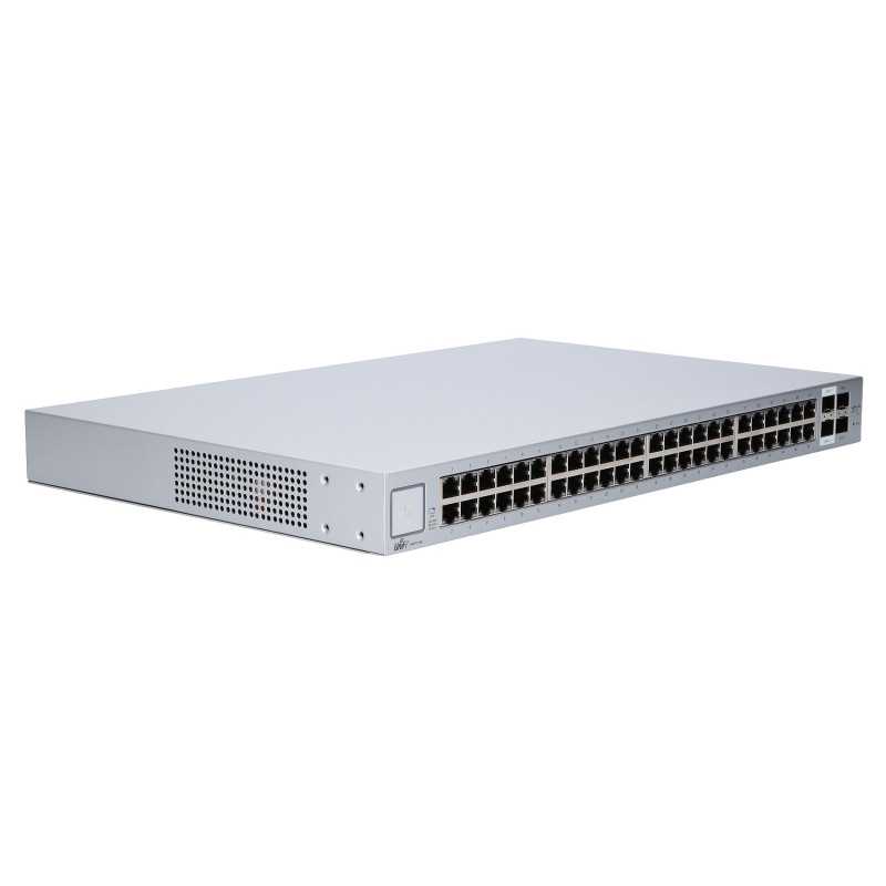 Коммутатор Ubiquiti US-48, UniFi, 48x RJ45 1000Mb/s, 2x SFP+, 2x SFP - Изображение 5