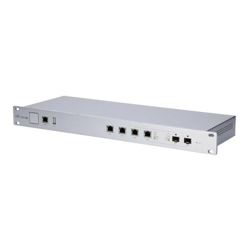 Маршрутизатор Ubiquiti USG-PRO-4, UniFi Security Gateway, 2x RJ45 1000Mb/s, 2x RJ45/SFP Combo - Изображение 4