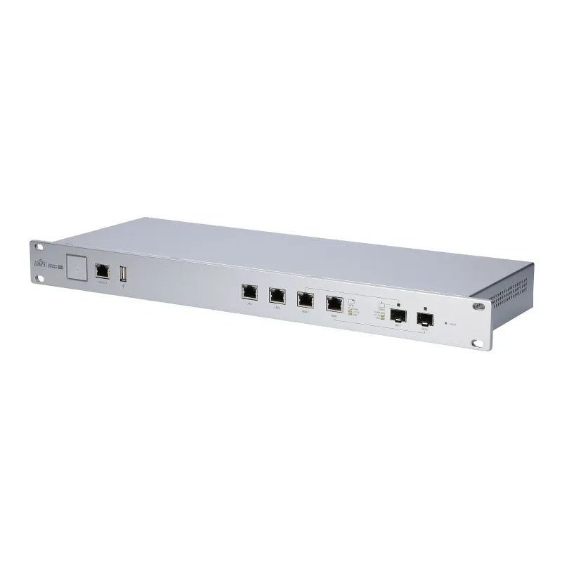 Ubiquiti USG-PRO-4 | Router | UniFi Security Gateway, 2x RJ45 1000Mb/s, 2x RJ45/SFP Combo - Zdjęcie 4