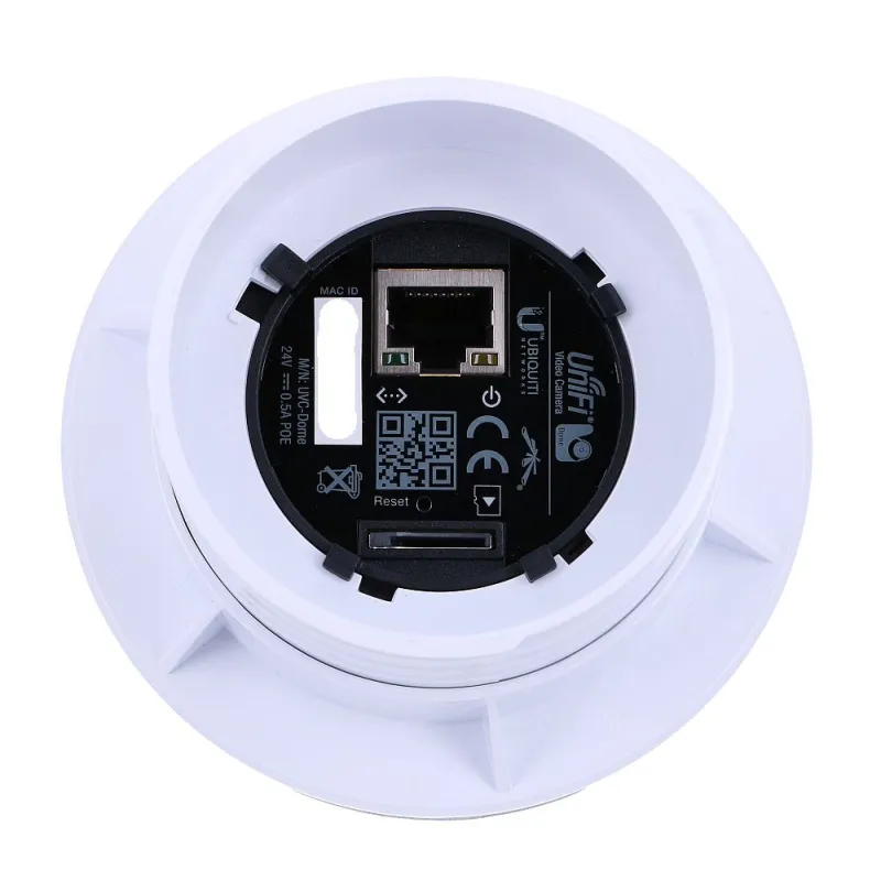 Ubiquiti UVC-DOME | IP Camera | Unifi Video Camera, HD 720p, 30 fps, 1x RJ45 100Mb/s, 1x MicroSD - Image 2