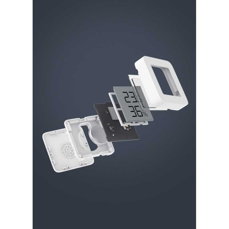 Xiaomi Mi Temperatur- & Luftfeuchtigkeitsmonitor 2 | Kabelloses Temperatur- & Luftfeuchtigkeitsmessgerät | Led-Display - Bild 4