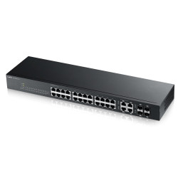 Switch Zyxel GS1920-24, 24x RJ45 1000Mb/s, 4x Combo...